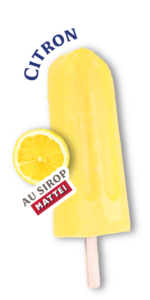 Glace à l'eau corse citron mattei