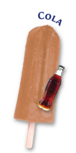 Glace à l'eau corse cola