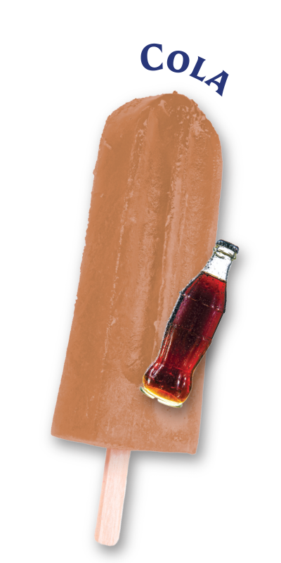 Glace à l'eau corse cola
