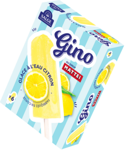 Glace à l'eau corse citron