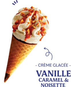 Packaging Cinto le premier cone corse parfum vanille caramel noisette